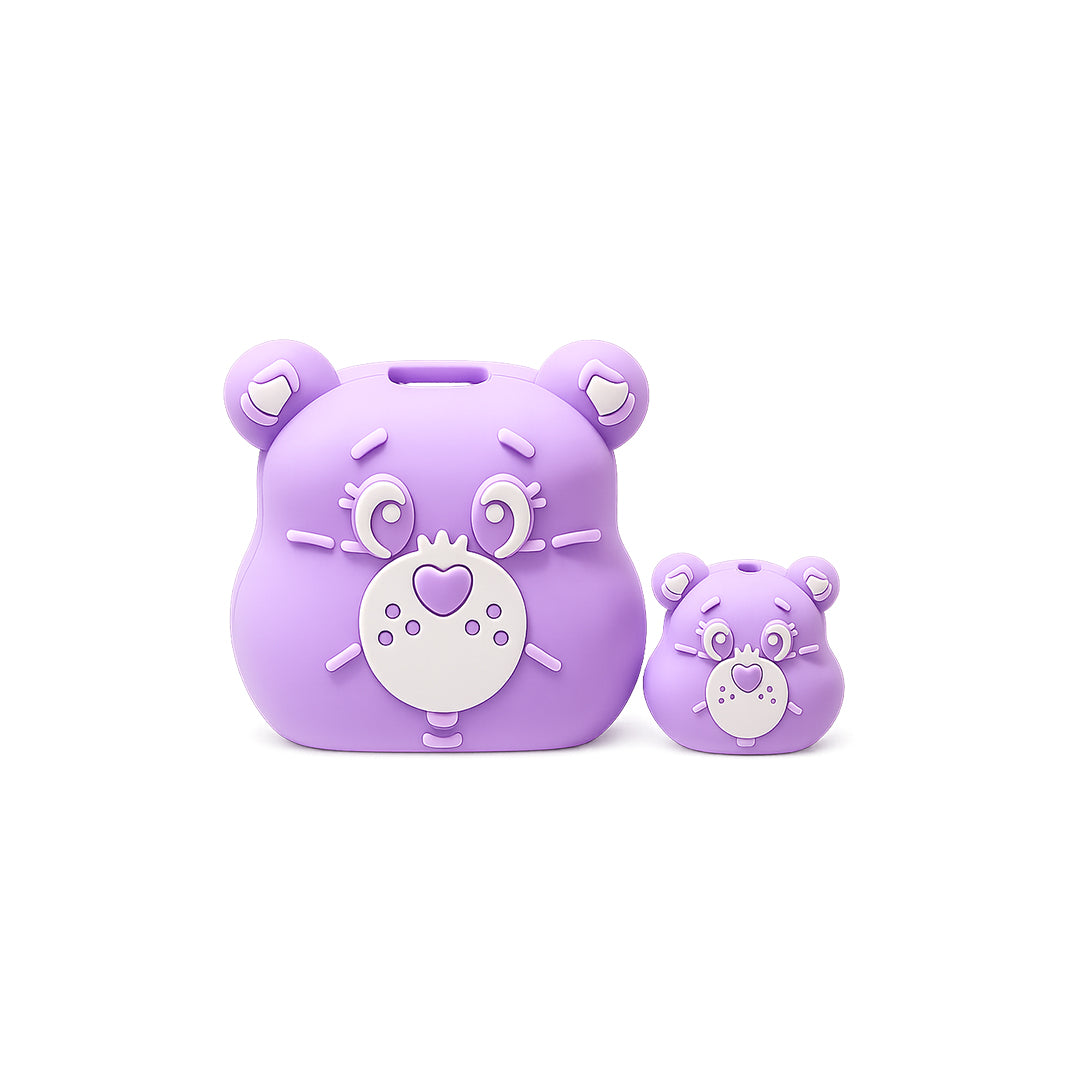 Apple 20W Adapter Charger Cartoon Character 3D Design cover