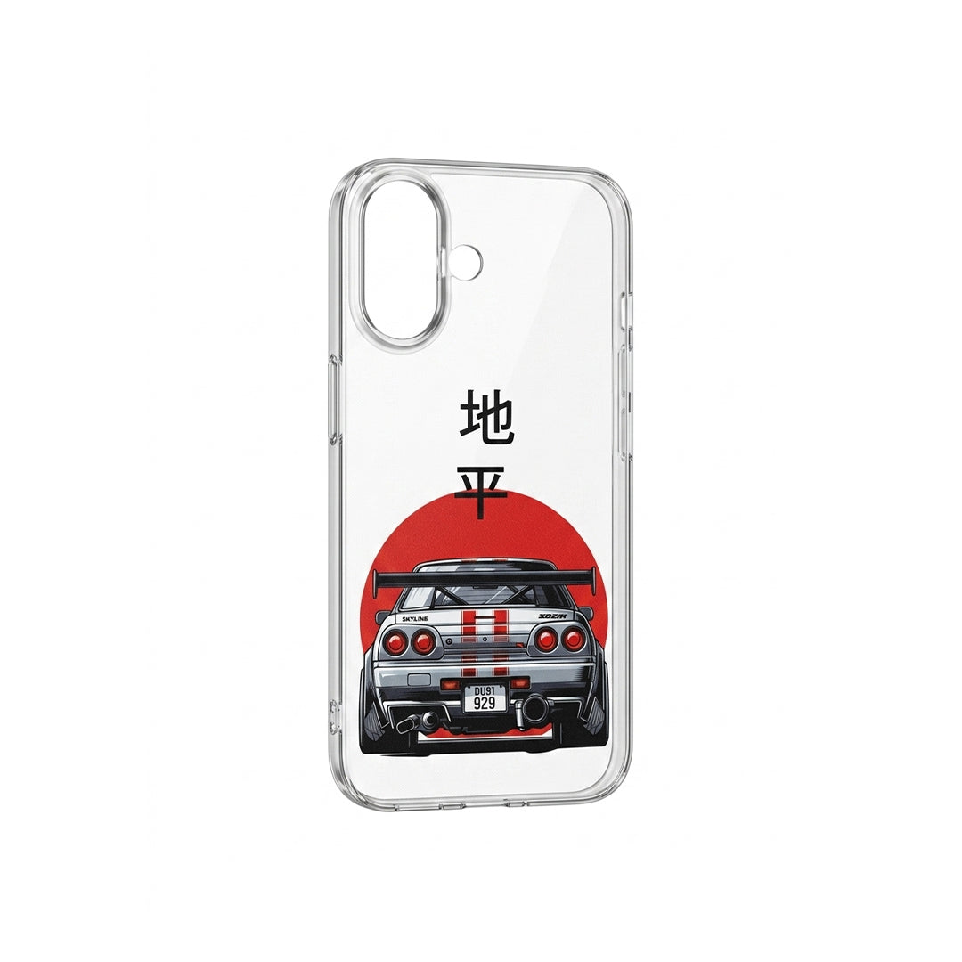 iphone 17 car theme print case
