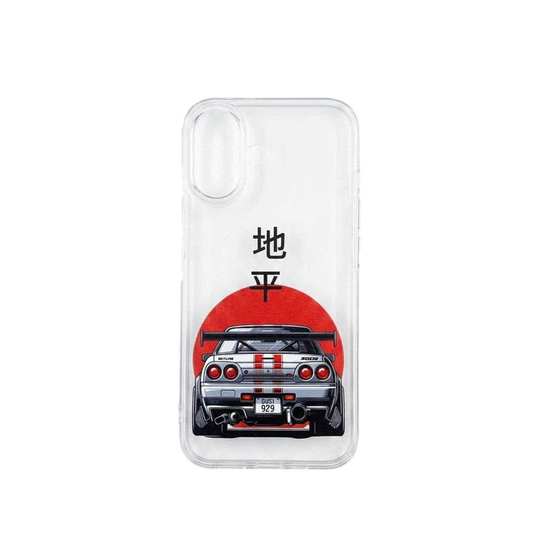 iphone 17 car theme print case