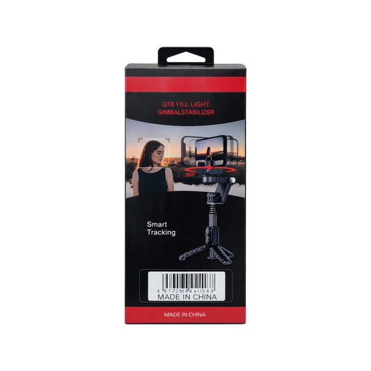 GIMBAL STABILIZERS 360 ROTATION VIDEO HOLDER TRIPOD STAND SMART SHOOTING WITH LIGHT SINGLE GIMBAL FOR MOBILE CAMERA