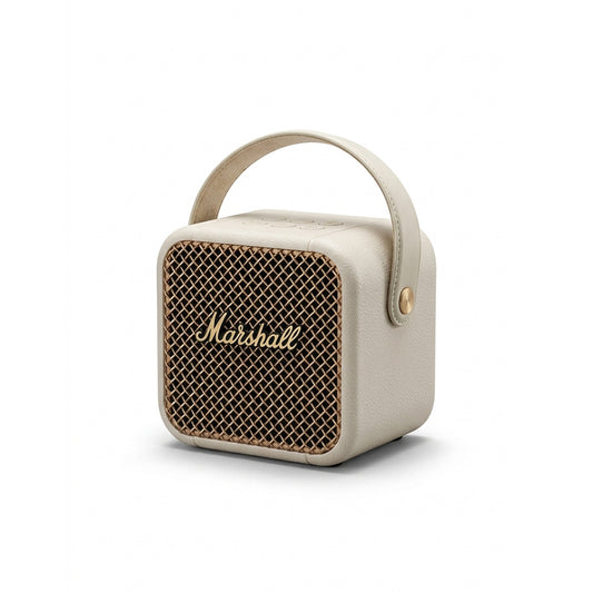 MARSHEL FIST QUALITY SPEAKER 5W INCLUDES TWO MIC LETHER DESIGN BEST SOUND QULITY
